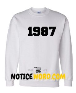 1987 sweatshirt