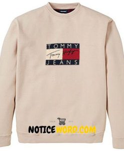 90s Tommy jeans big logo Sweatshirt