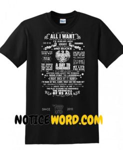 A Day To Remember All I want 2nd sucks T Shirt