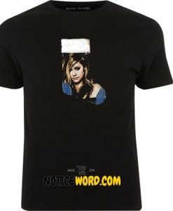 AVRIL LAVIGNE - Upcycled Rock Band Christmas Stocking T Shirt