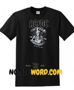 Acdc For House Tour 1981 T Shirt