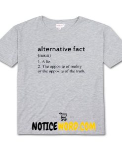 Alternative Fact Definition Relaxed Jersey, Funny,Trump,Kellyanne Conway T Shirt