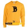 B Font Sweatshirt