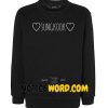 BTS Heart Jungkook Crewneck Sweatshirt