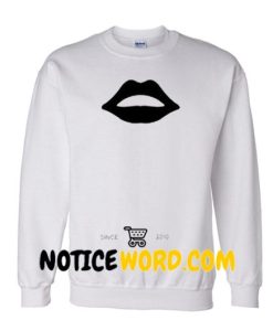 Black Lip Sweatshirt