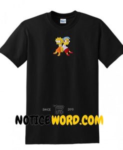 Black The Simpson's Its Maggie T Shirt