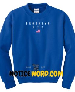 Brooklyn NYC Flag Sweatshirt