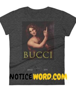 Bucci - Fake Italian Brand Parody Saint Jean Baptist Leonardo Da Vinci Women's short sleeve t shirt
