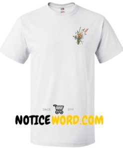 Bucket Flowers T Shirt