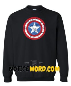 Captain America Logo Sweatshirt Unisex