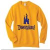 Castle Disneyland Yellow Sweatshirt