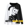 Cat Printing Long Sleeve Sweatshirt