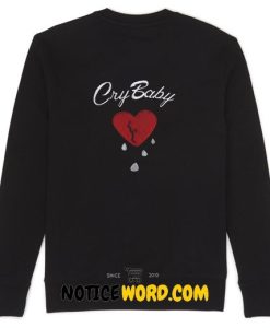 Cry Baby Biker back Sweatshirt