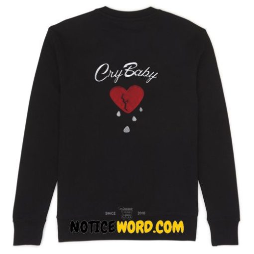 Cry Baby Biker back Sweatshirt