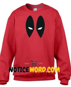 DEADPOOL Sweatshirt, Antihero Eyes Sweatshirt