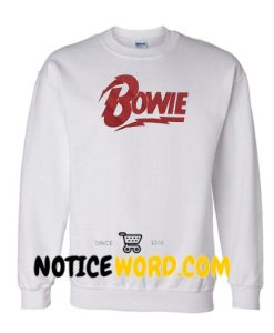 David Bowie Style Sweatshirt