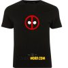 Deadpool Logo Men's Soft Fitted 30 1 Cotton T Shirt