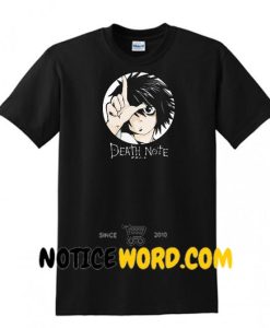 Death Note L for Loser Yagami Light Ryuk Shinigami Anime Otaku T shirt