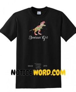 Dinosaur girl shirt