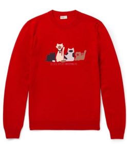 Ed And Taylor Transparents Funny Cat Sweatshirt