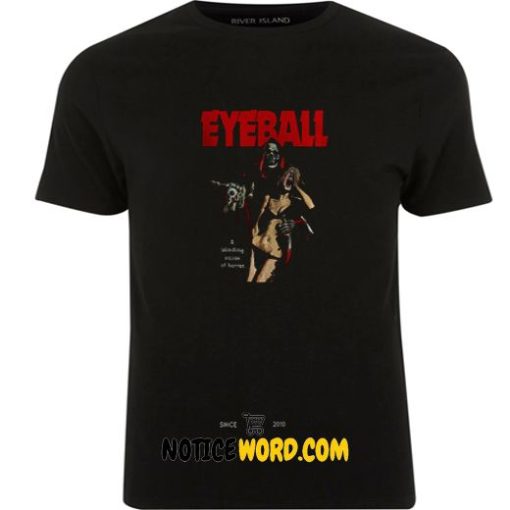 Eyeball, 1975, Cult Classic, Grindhouse Film, Classic Horror Movie, Masked Killer American Tourist T Shirt