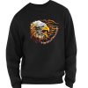 Flaming Eagle Head Sweatshirt