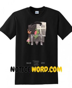 Flower Dog T shirt