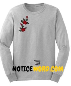 Flower Roses Sweater Sweatshirt