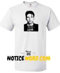 Frank Sinatra Mugshot T shirt