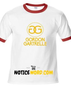 GORDON GARTRELLE - Vintage Retro RINGER Style T Shirt