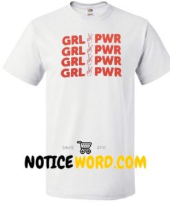 Grl Pwr Peace Hand T Shirt