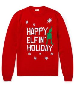 Happy Elfin Holiday Sweatshirt