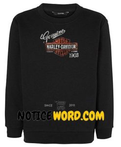 Harley off shoulder Sweatshirt