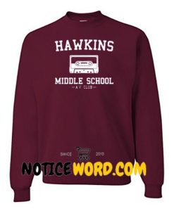 Hawkins Middle School Sweatshirt