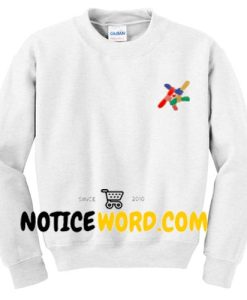 Holding Hands Rainbow Sweatshirt