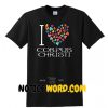 I Love Corpus Christi Colorful Hearts T Shirt