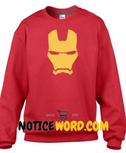 Iron Man Mask Sweatshirt