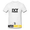 Ivy Park T Shirt gift shirt adult unisex tees custom clothing