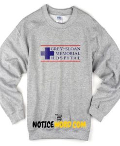 JUST LOGO Grey Sloan Memorial Hospital on Longsleeve Women Sweatshirt