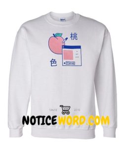 Japanese Milk & Peach Sweatshirt