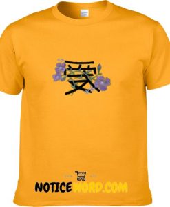 Japanese Purple Rose T Shirt