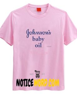 Johnson's Baby Oil Unisex adult T shirt