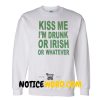 Kiss Me I'm Drunk Or Irish St. Patrick's Day Funny Shirt