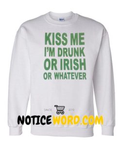 Kiss Me I'm Drunk Or Irish St. Patrick's Day Funny Shirt