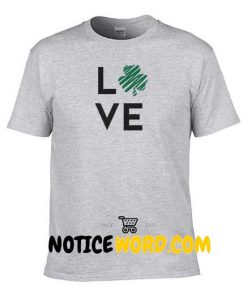 LOVE Shamrock Shirts Four Leaf Clover Shirts