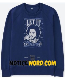 Let It (Jon) Snow Sweatshirt, Christmas Xmas Slogan GoT Thrones