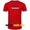 Lover T Shirt back