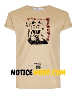 Lucky Cat Japanesse T Shirt