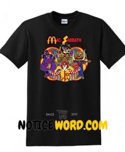 Mac Sabbath T shirt, Parody music, Heavy metal Shirt