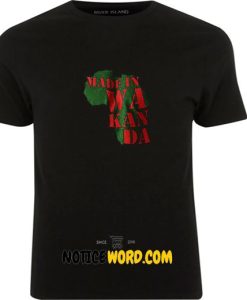 Made in Wakanda black panther T Shirt